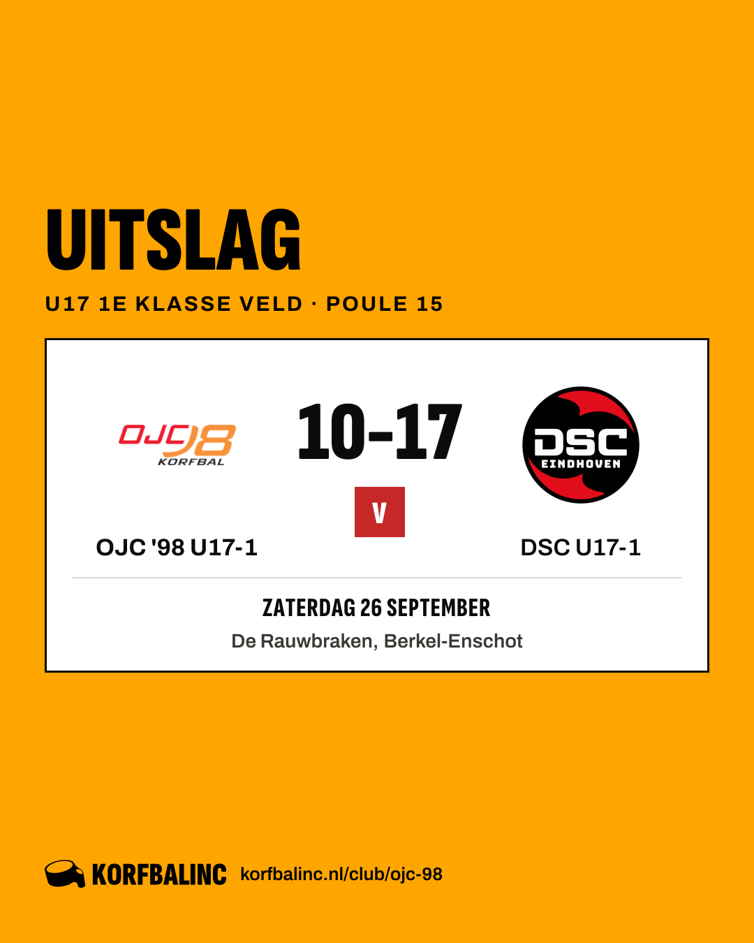 OJC '98 U17-1 - DSC U17-1