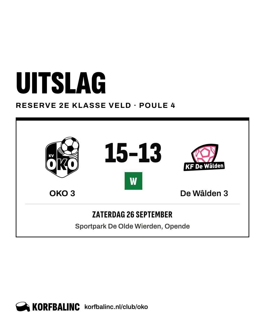 OKO 3 - De Wâlden 3