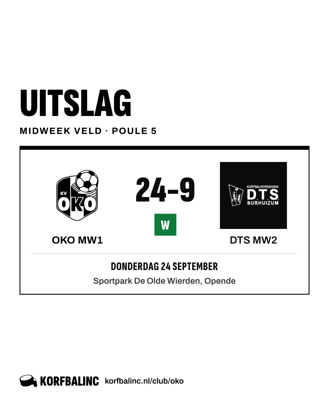 OKO MW1 - DTS MW2