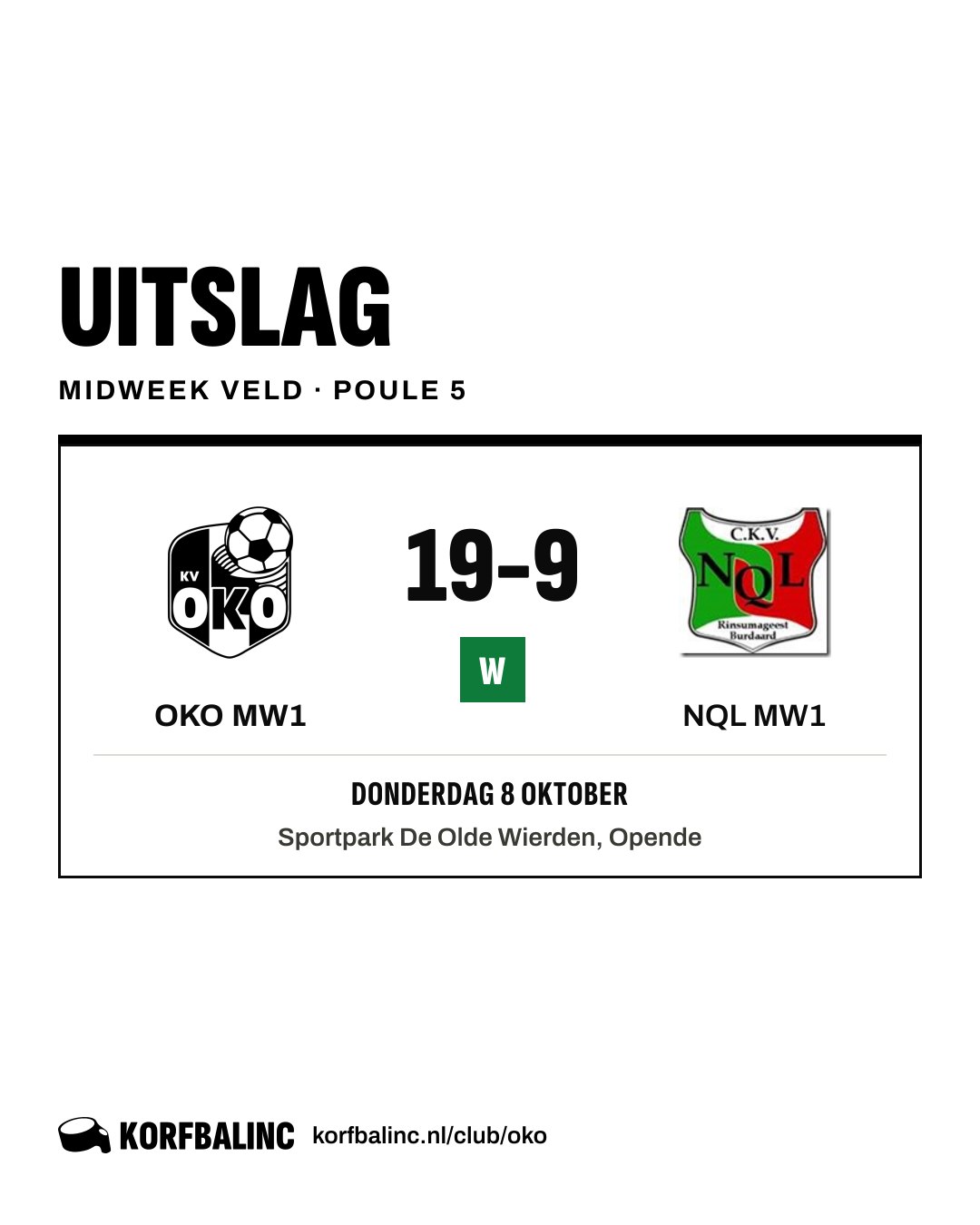 OKO MW1 - NQL MW1
