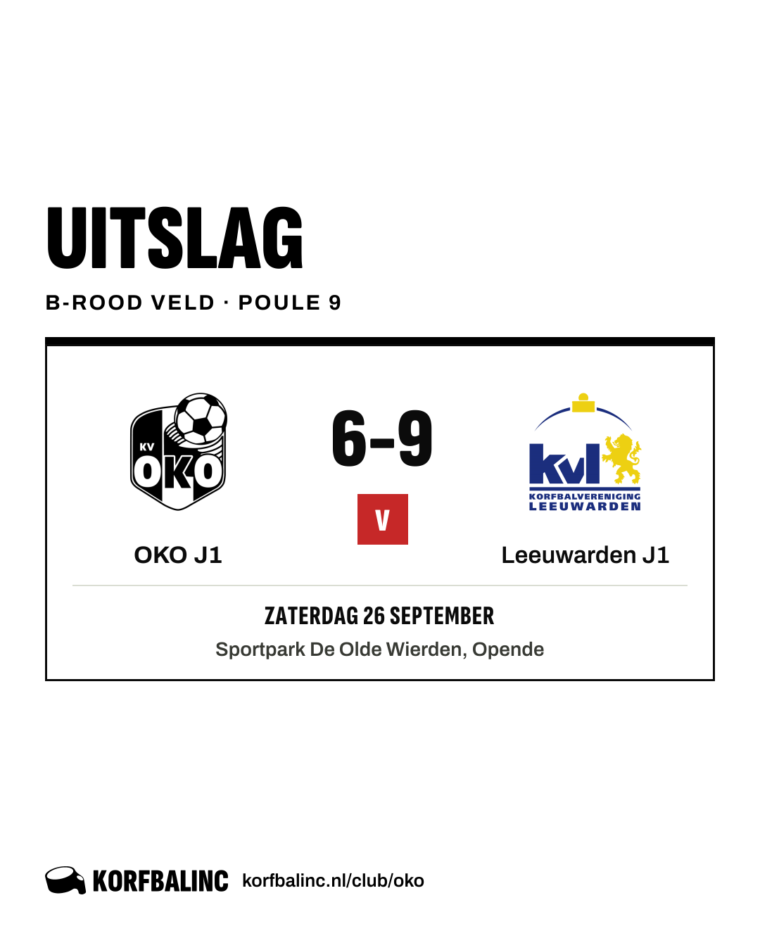 OKO J1 - Leeuwarden J1