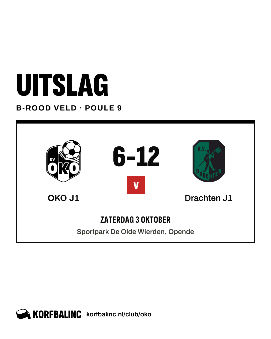 OKO J1 - Drachten J1