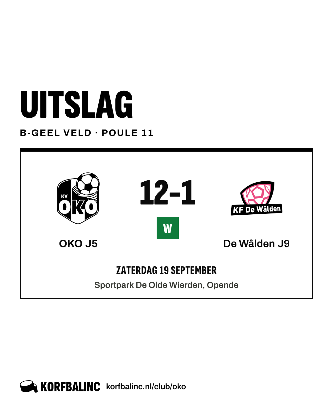 OKO J5 - De Wâlden J9