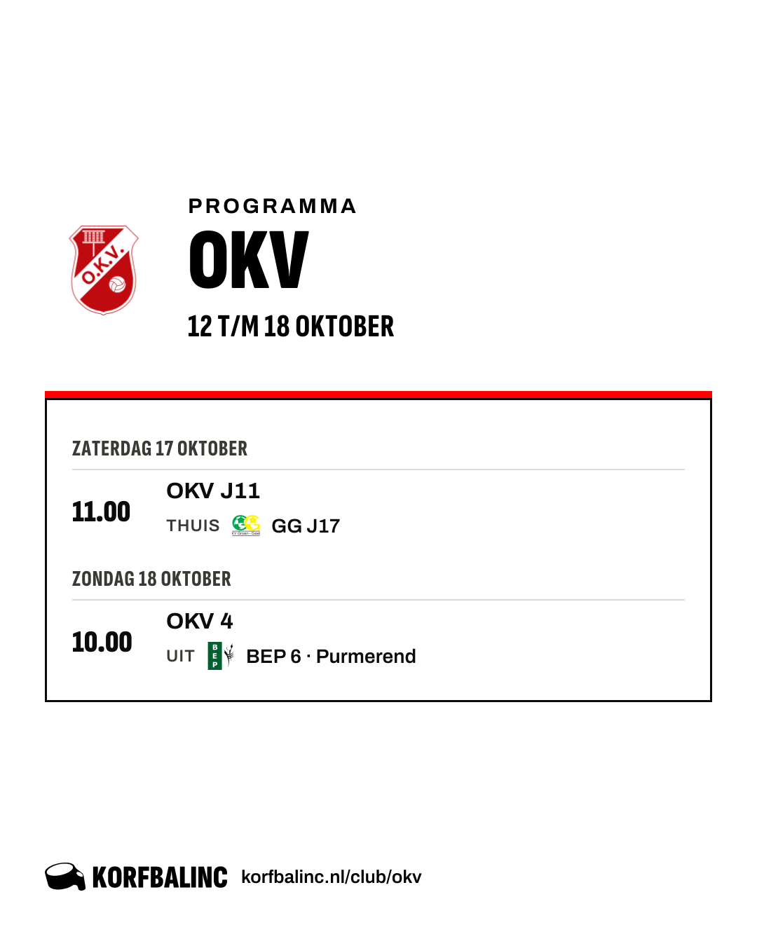 Uitslagen OKV, beeld 1 van 4