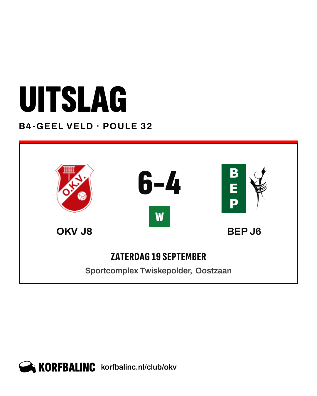 OKV J8 - BEP J6