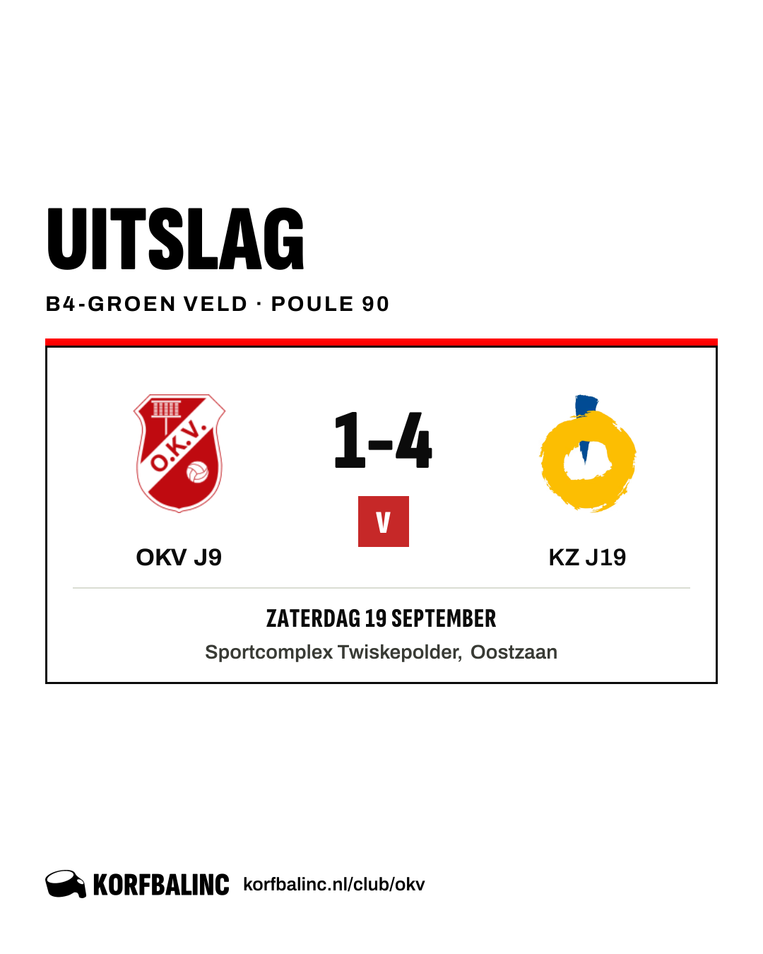 OKV J9 - KZ J19