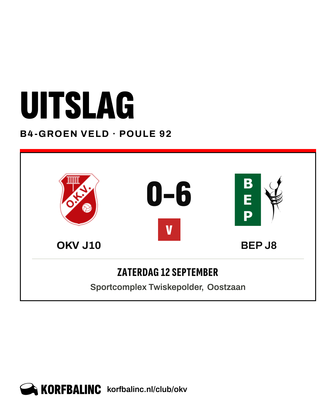 OKV J10 - BEP J8