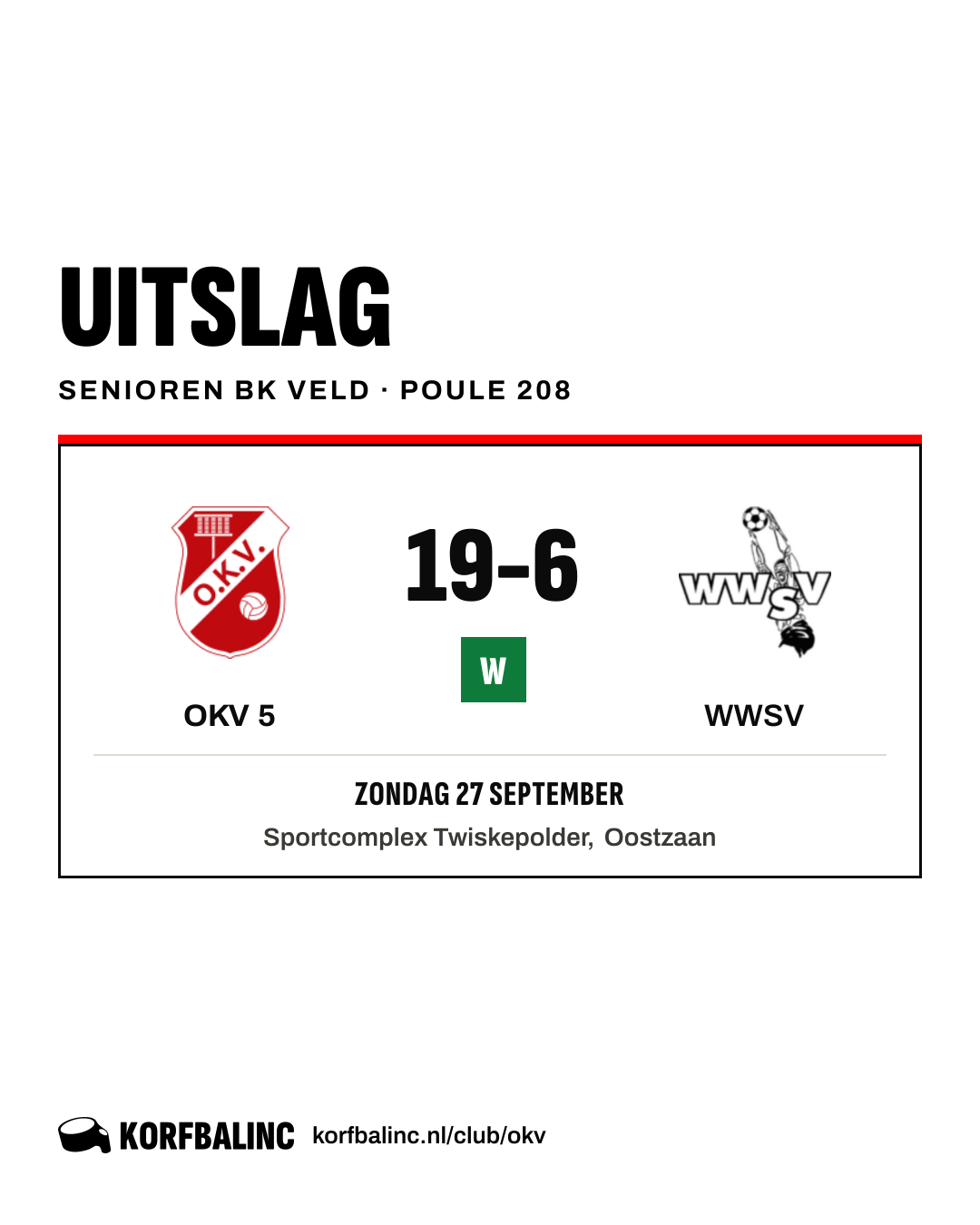 OKV 5 - WWSV