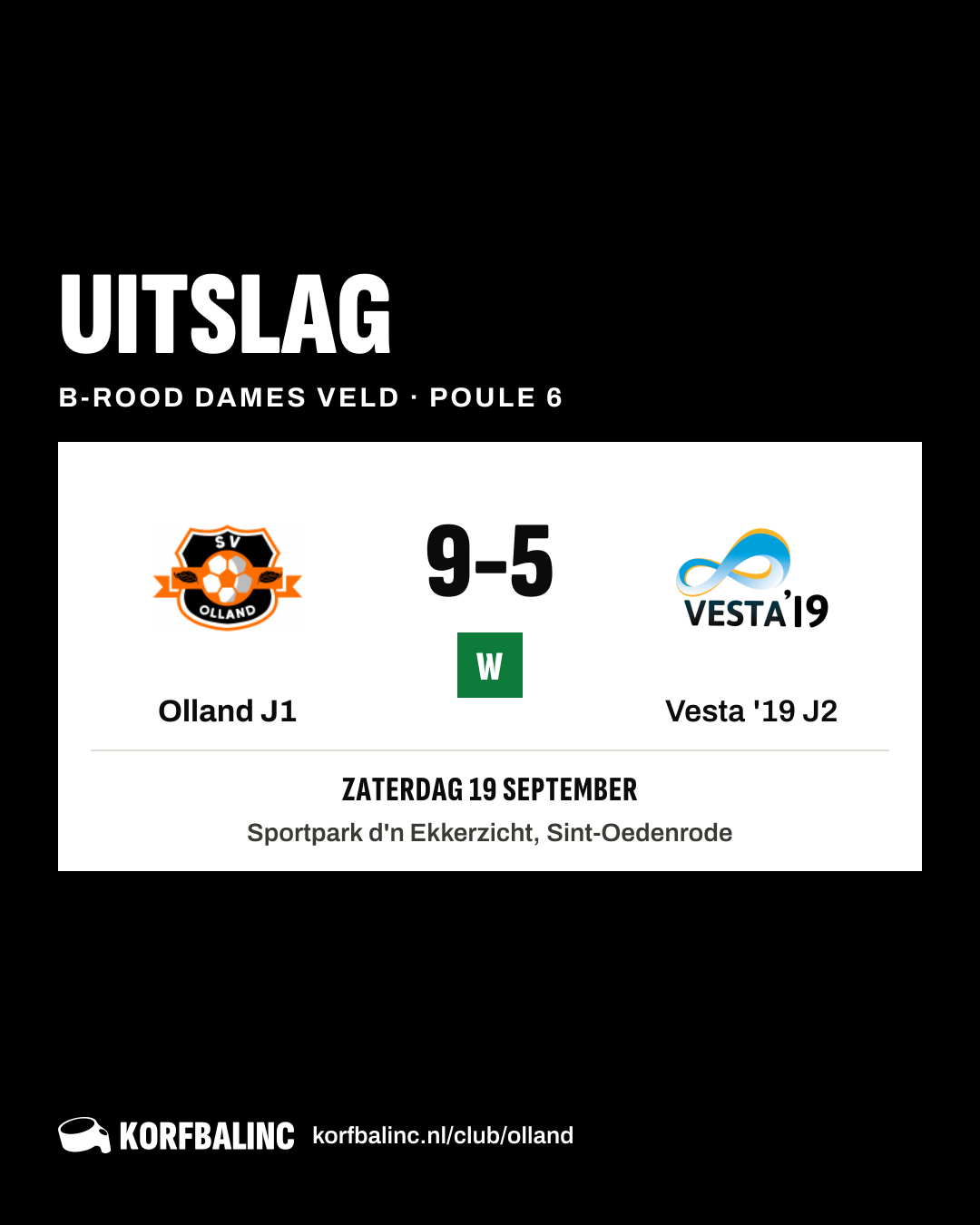 Olland J1 - Vesta '19 J2