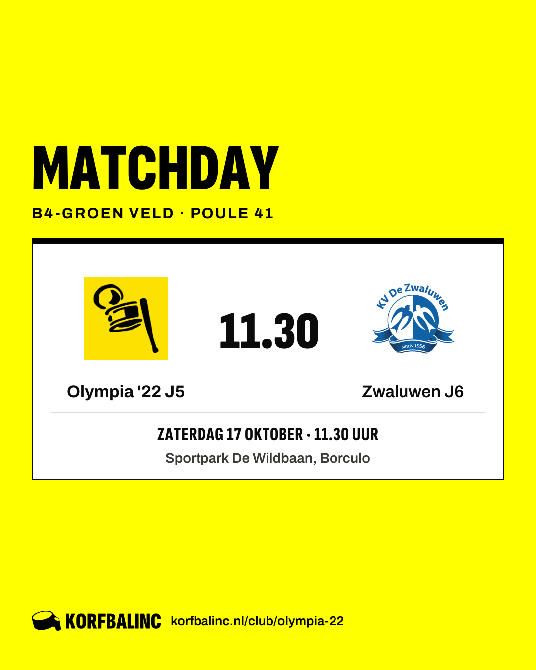 Olympia '22 J5 - Zwaluwen J6