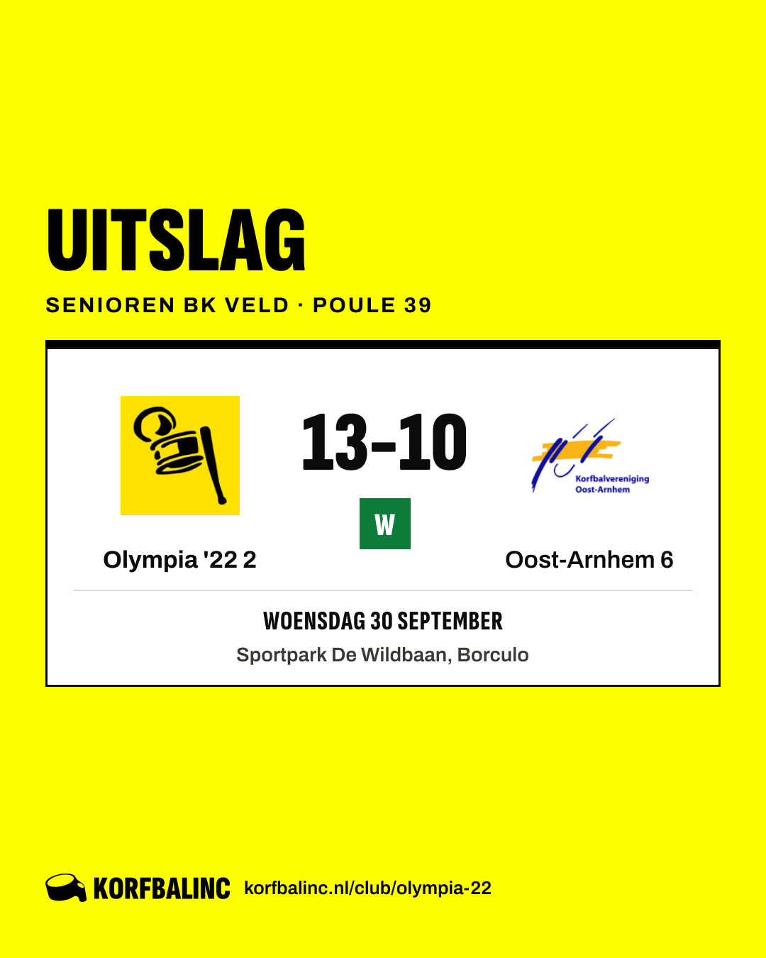 Olympia '22 2 - Oost-Arnhem 6