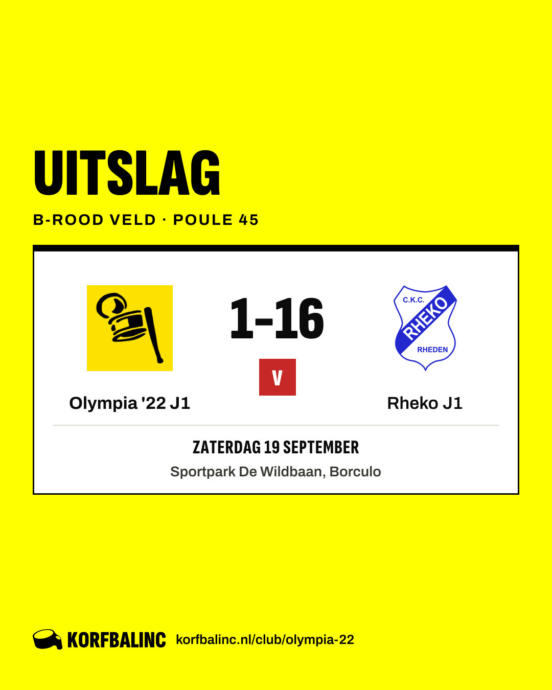 Olympia '22 J1 - Rheko J1