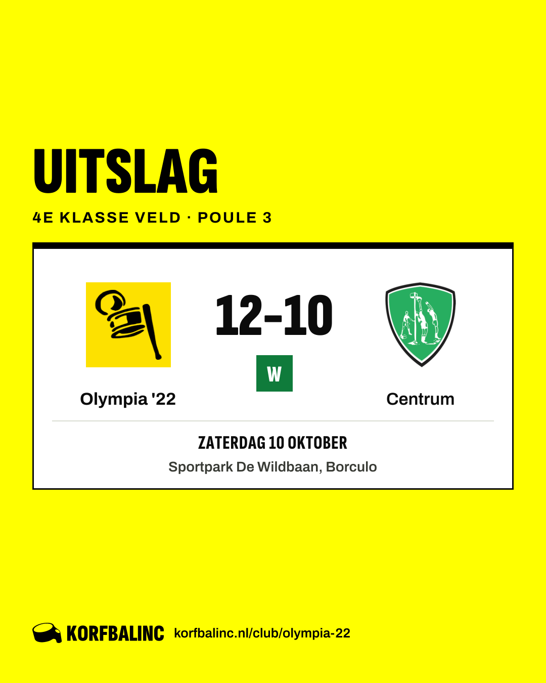 Olympia '22 - Centrum