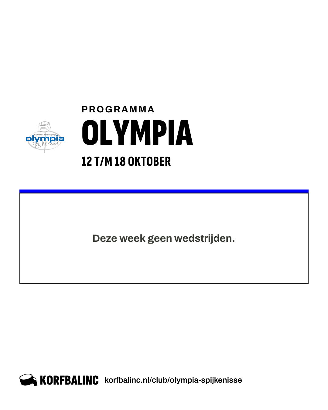 Uitslagen Olympia