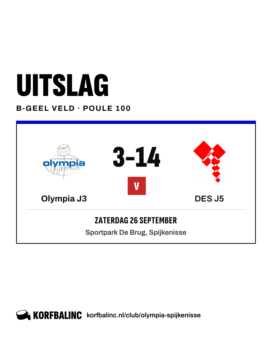 Olympia J3 - DES J5