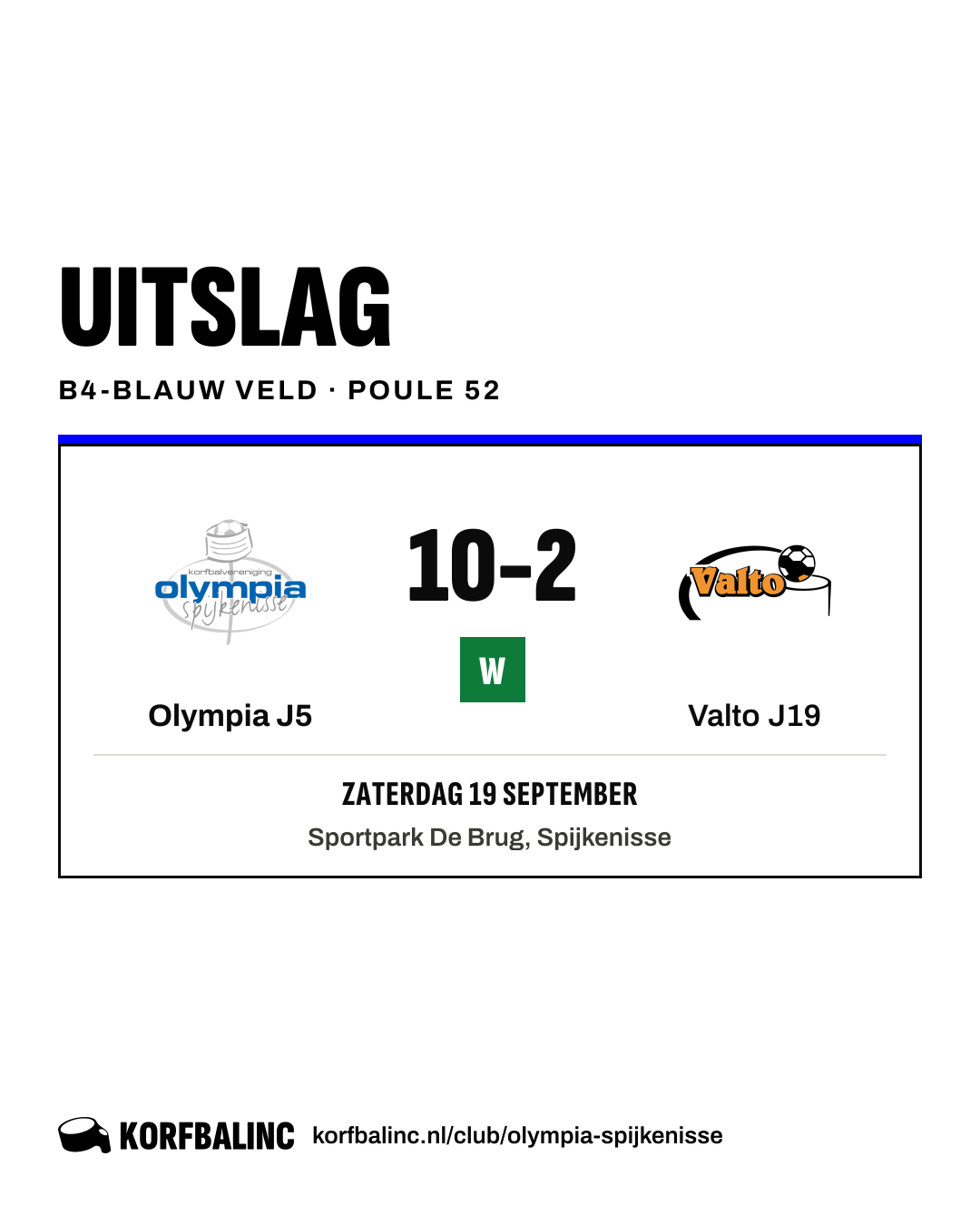 Olympia J5 - Valto J19