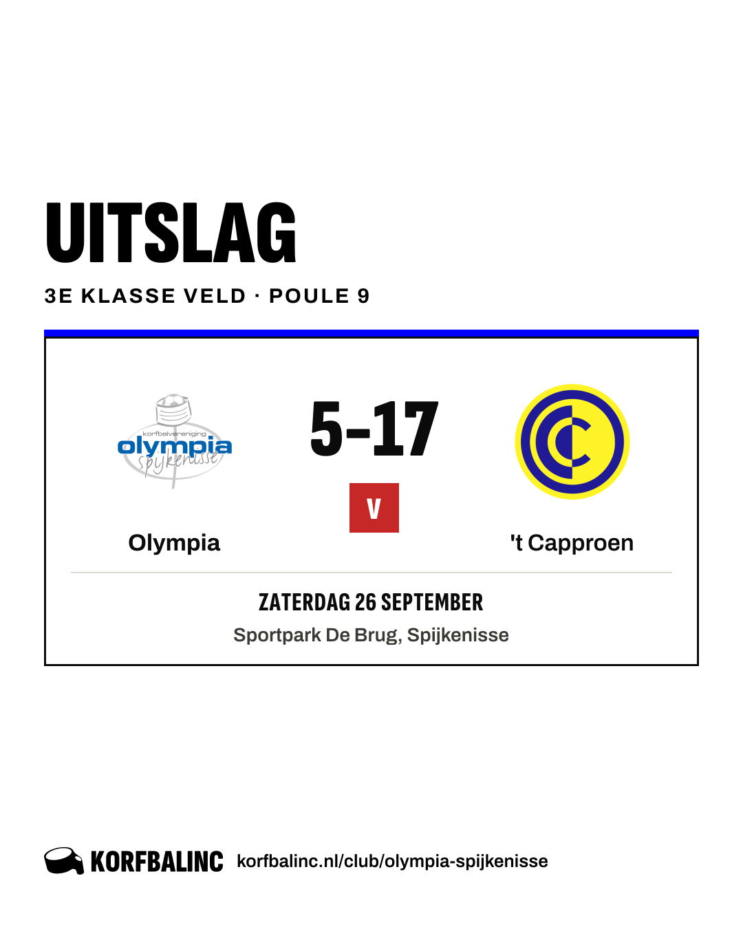 Olympia - 't Capproen