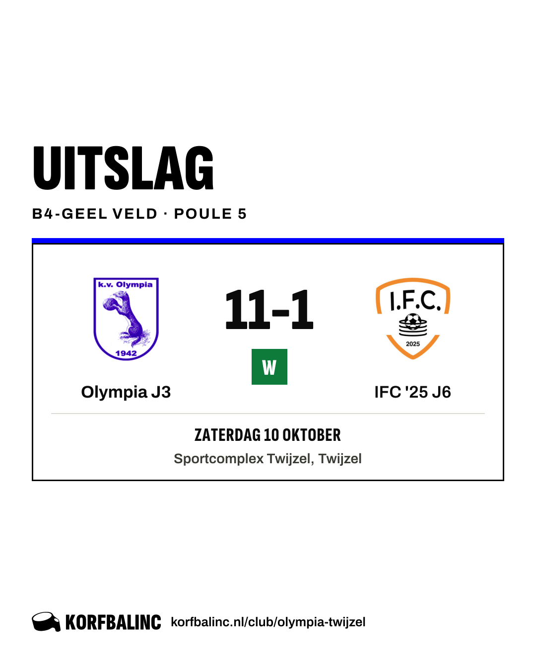 Olympia J3 - IFC '25 J6