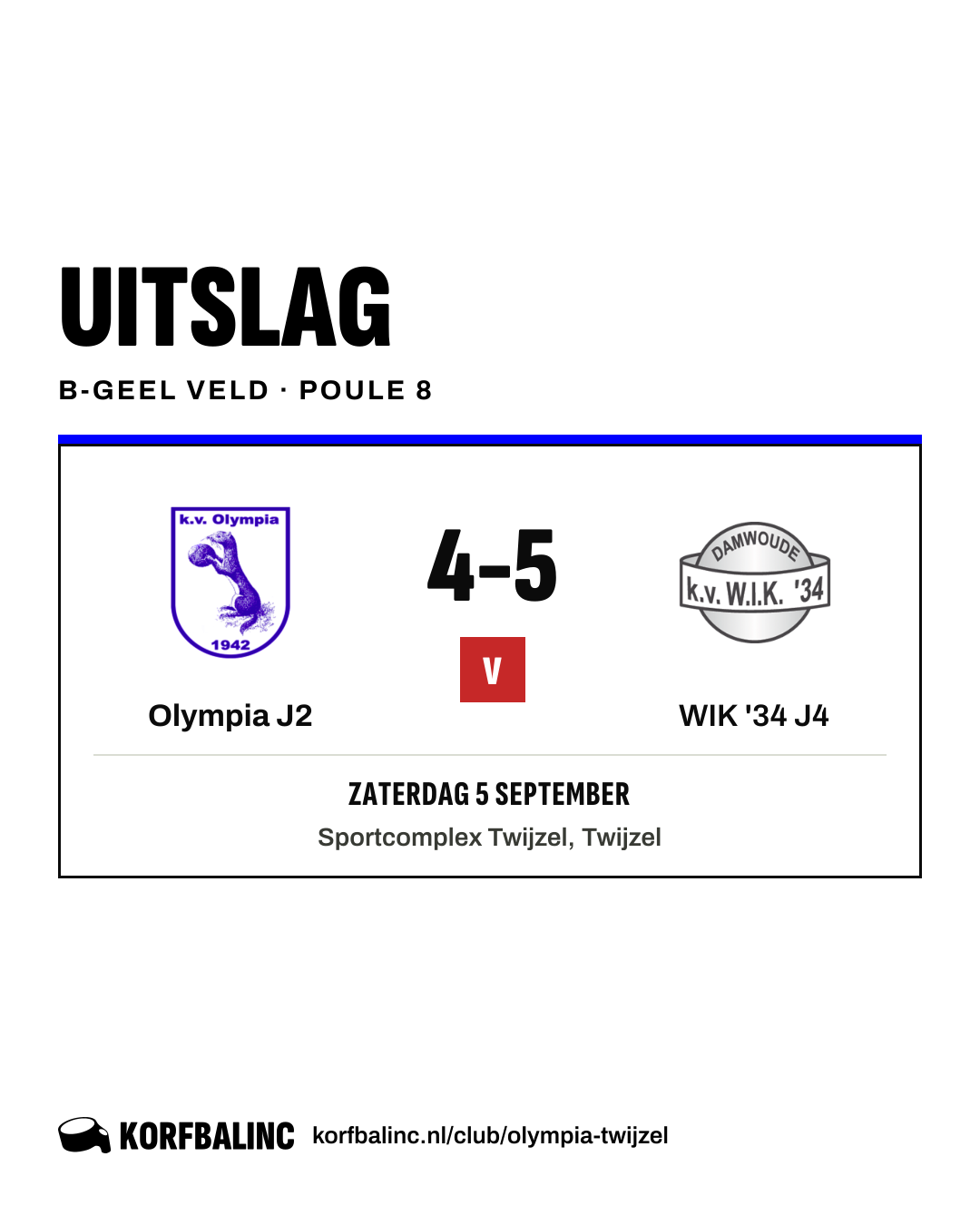 Olympia J2 - WIK '34 J4
