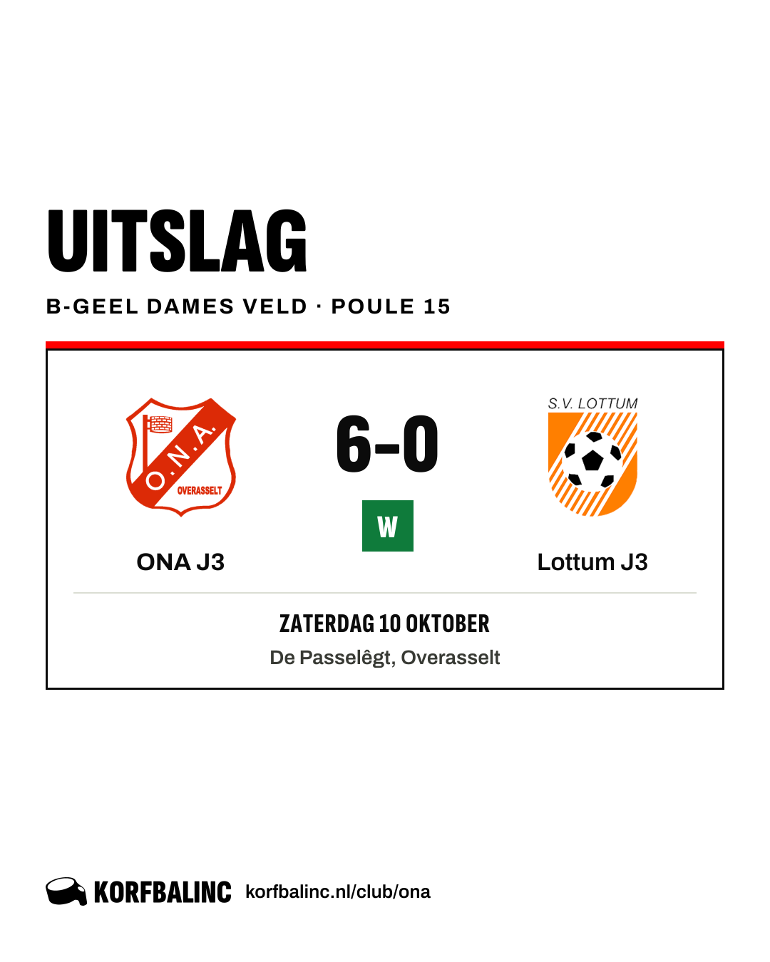 ONA J3 - Lottum J3