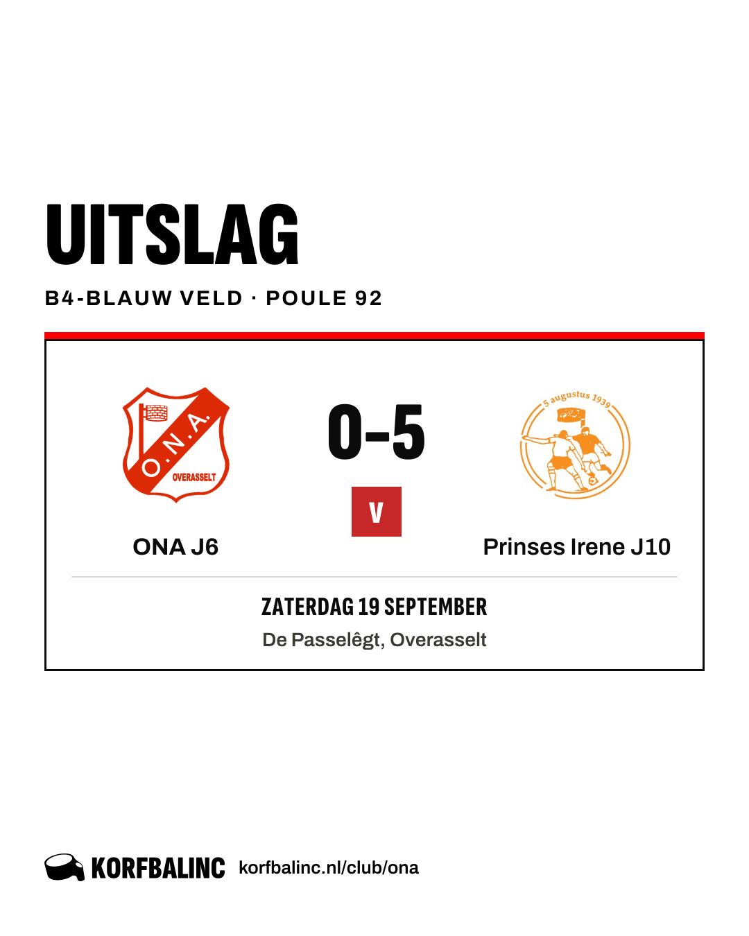 ONA J6 - Prinses Irene J10