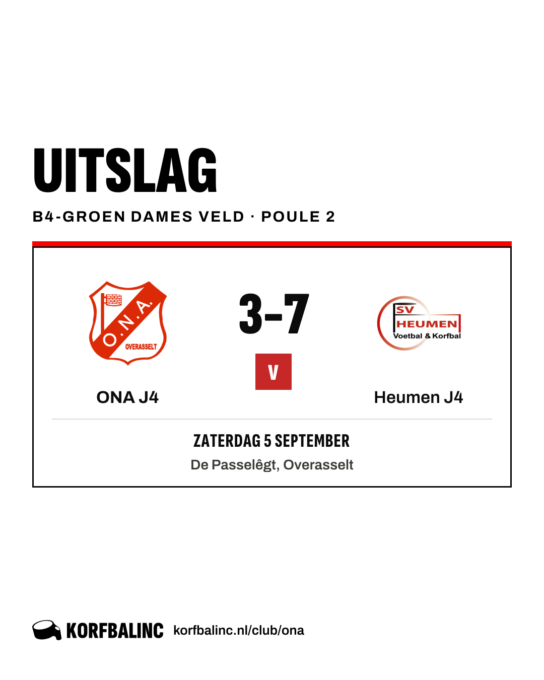 ONA J4 - Heumen J4