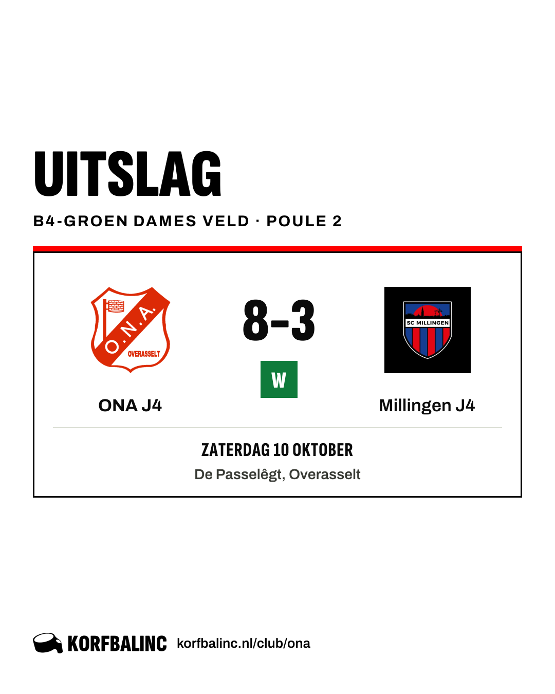 ONA J4 - Millingen J4