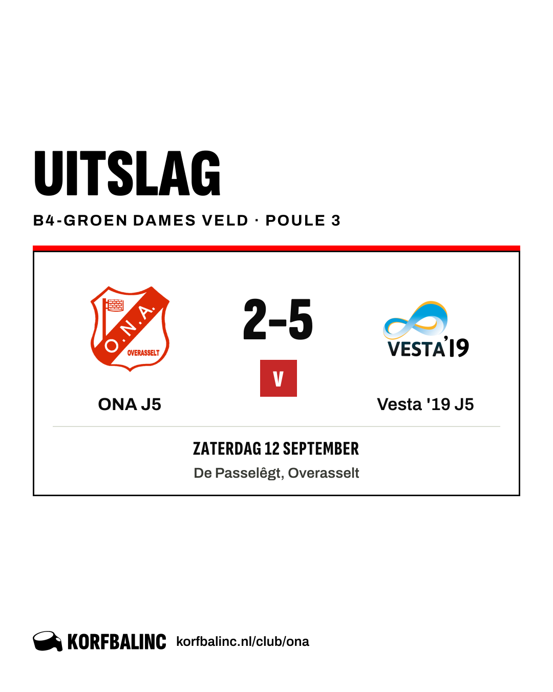 ONA J5 - Vesta '19 J5