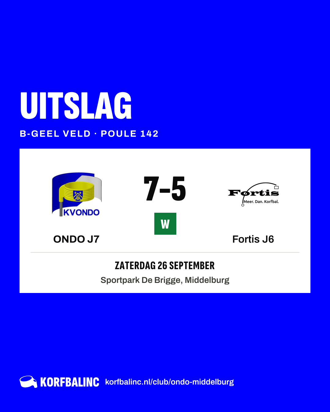 ONDO J7 - Fortis J6