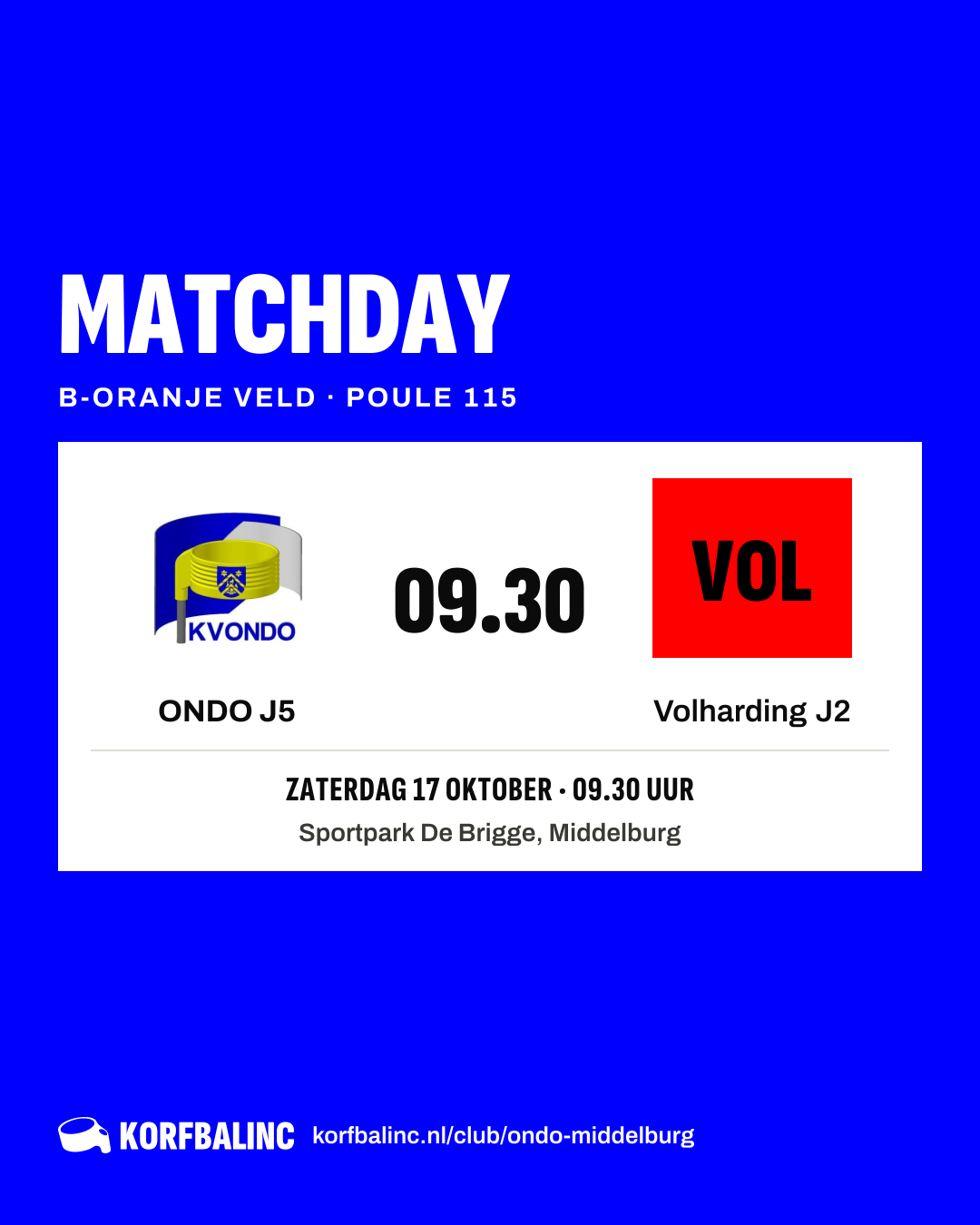 ONDO J5 - Volharding J2