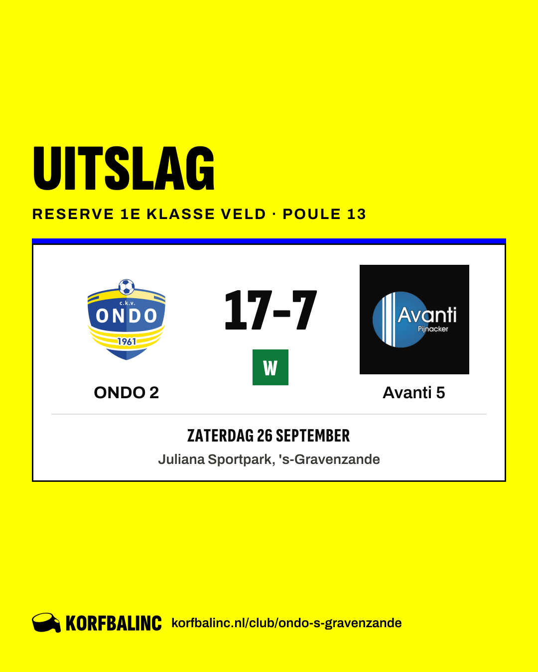 ONDO 2 - Avanti 5