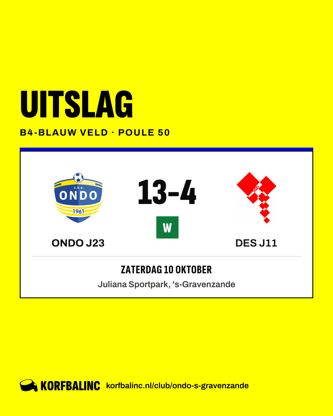 ONDO J23 - DES J11