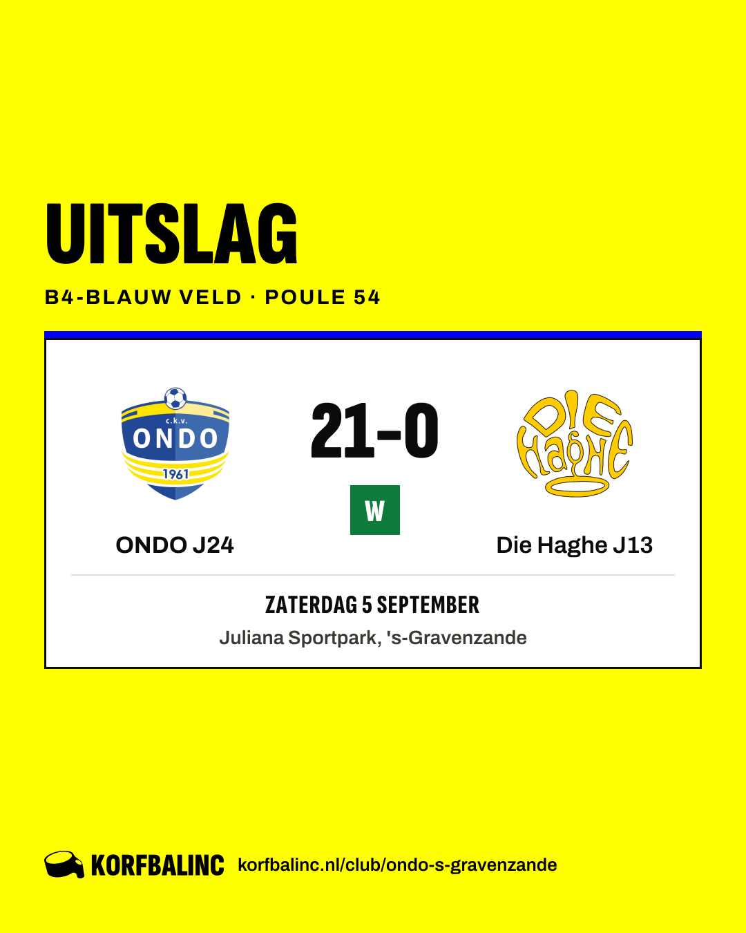 ONDO J24 - Die Haghe J13