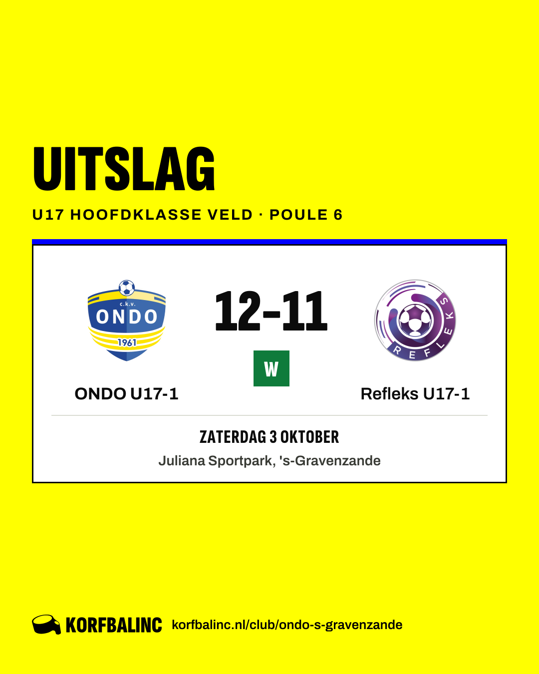 ONDO U17-1 - Refleks U17-1