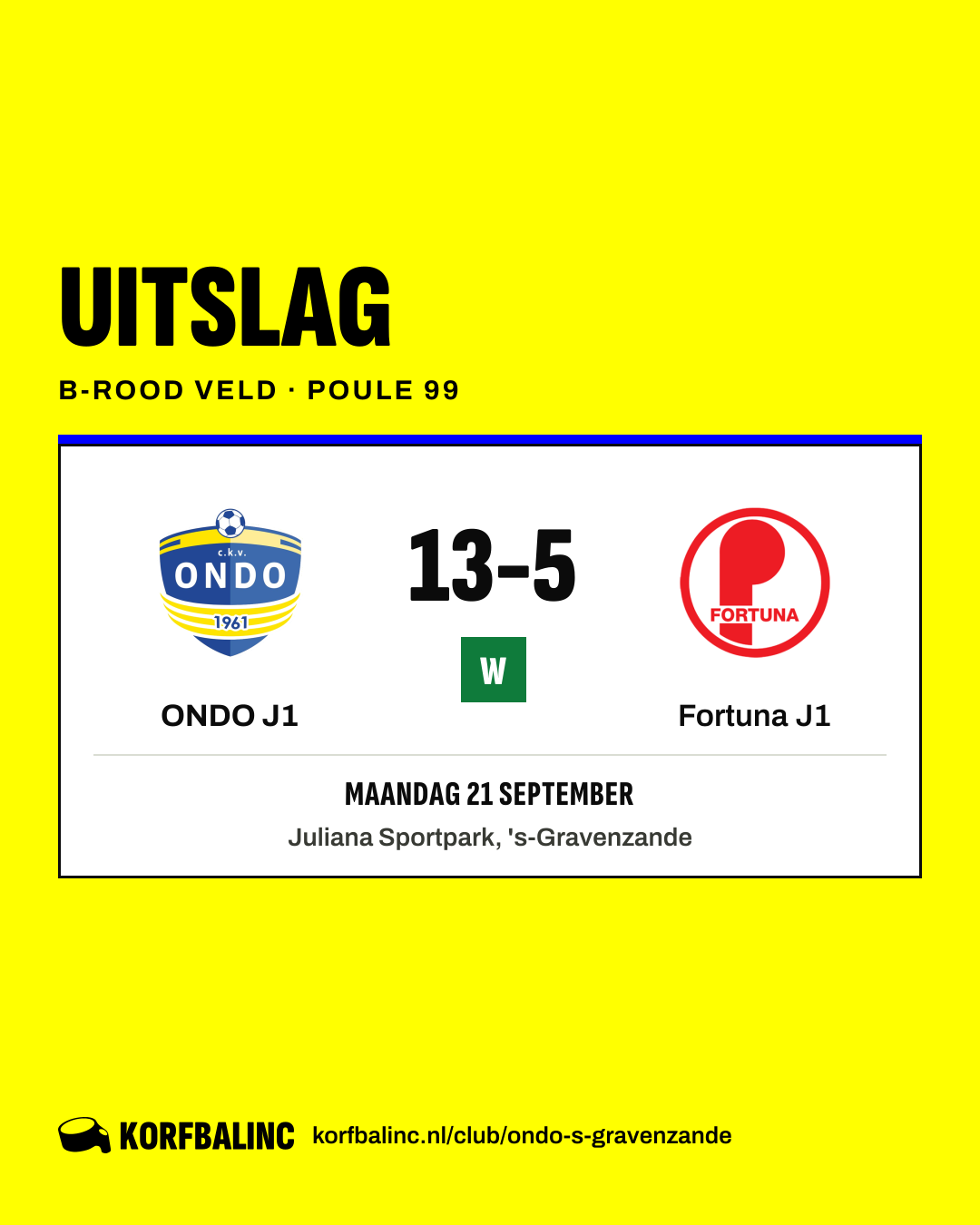 ONDO J1 - Fortuna J1