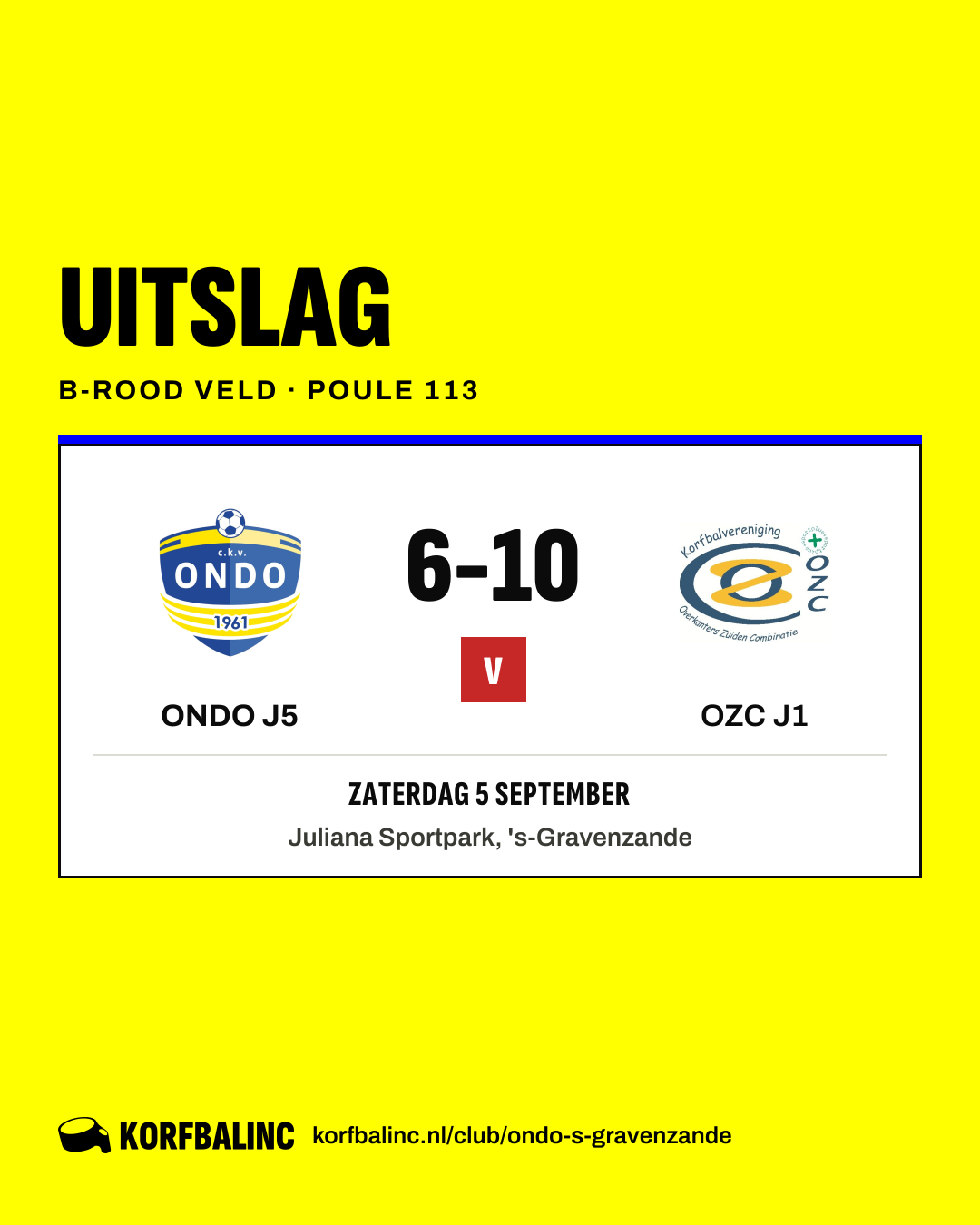 ONDO J5 - OZC J1