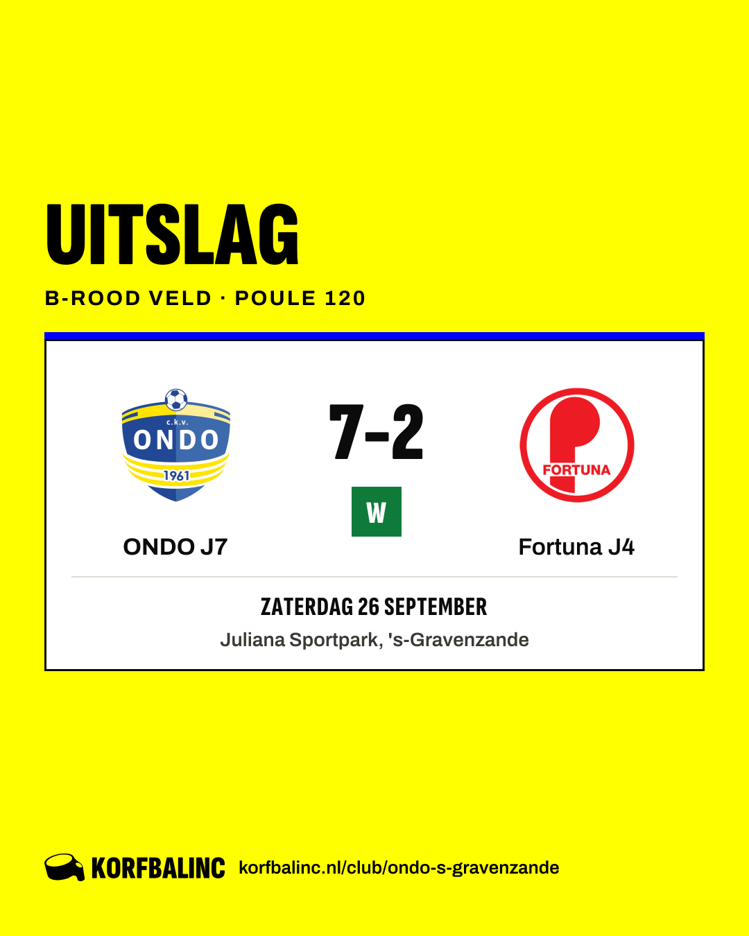 ONDO J7 - Fortuna J4