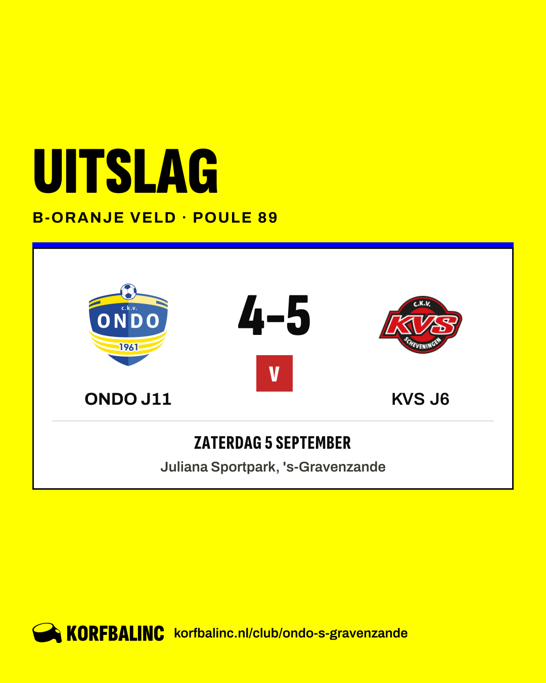 ONDO J11 - KVS J6