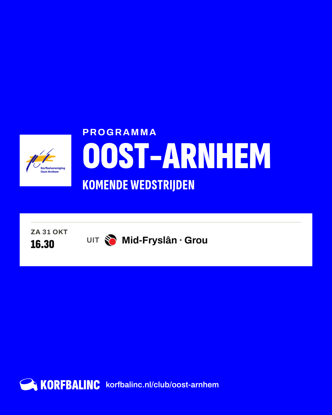 Fixtures Oost-Arnhem