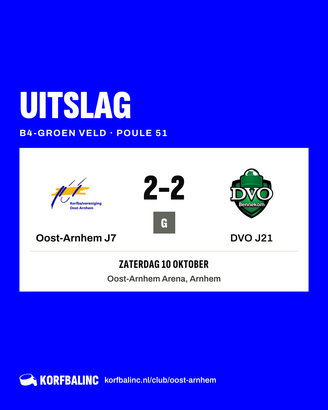 Oost-Arnhem J7 - DVO J21