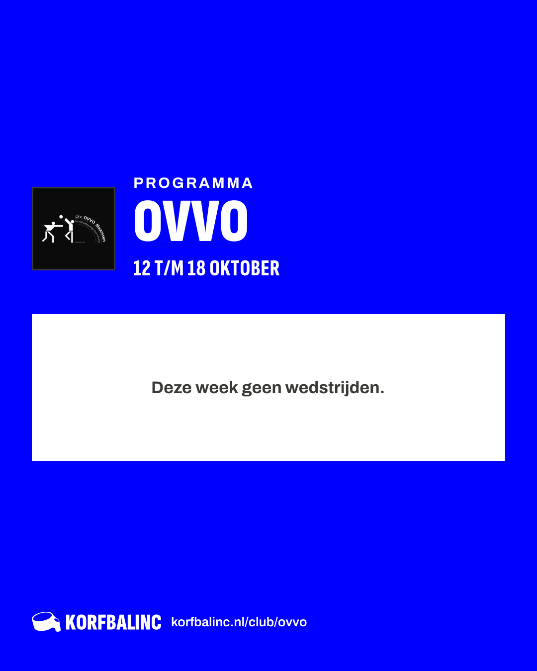 Uitslagen OVVO