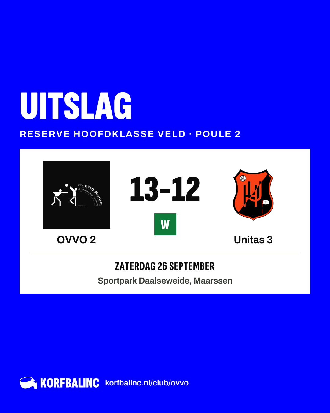 OVVO 2 - Unitas 3