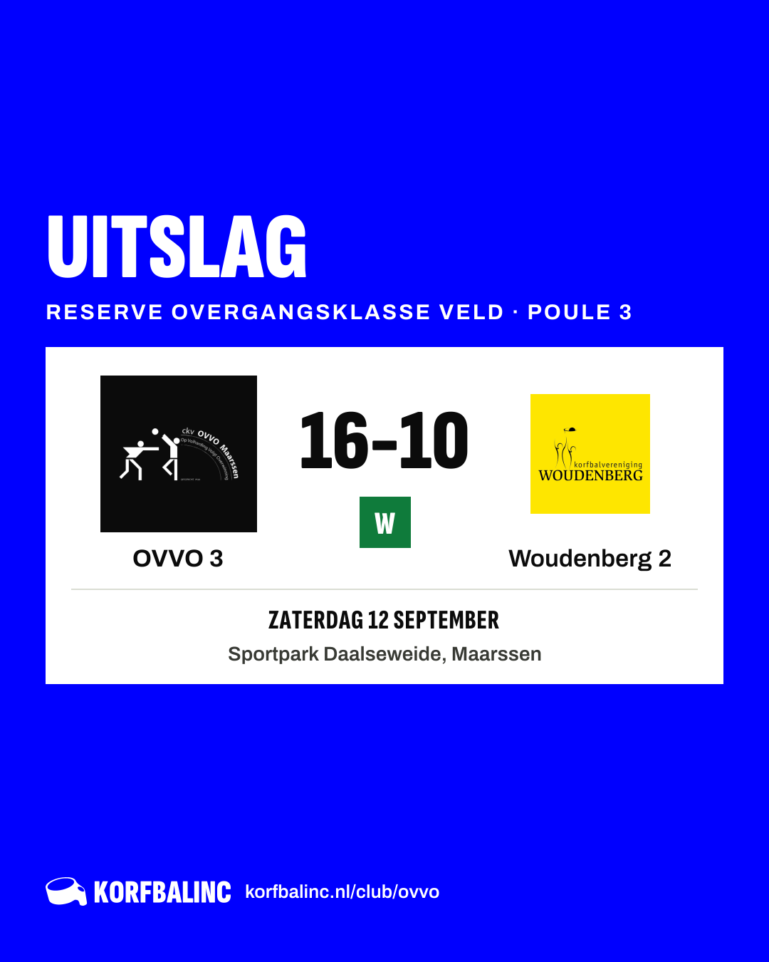 OVVO 3 - Woudenberg 2