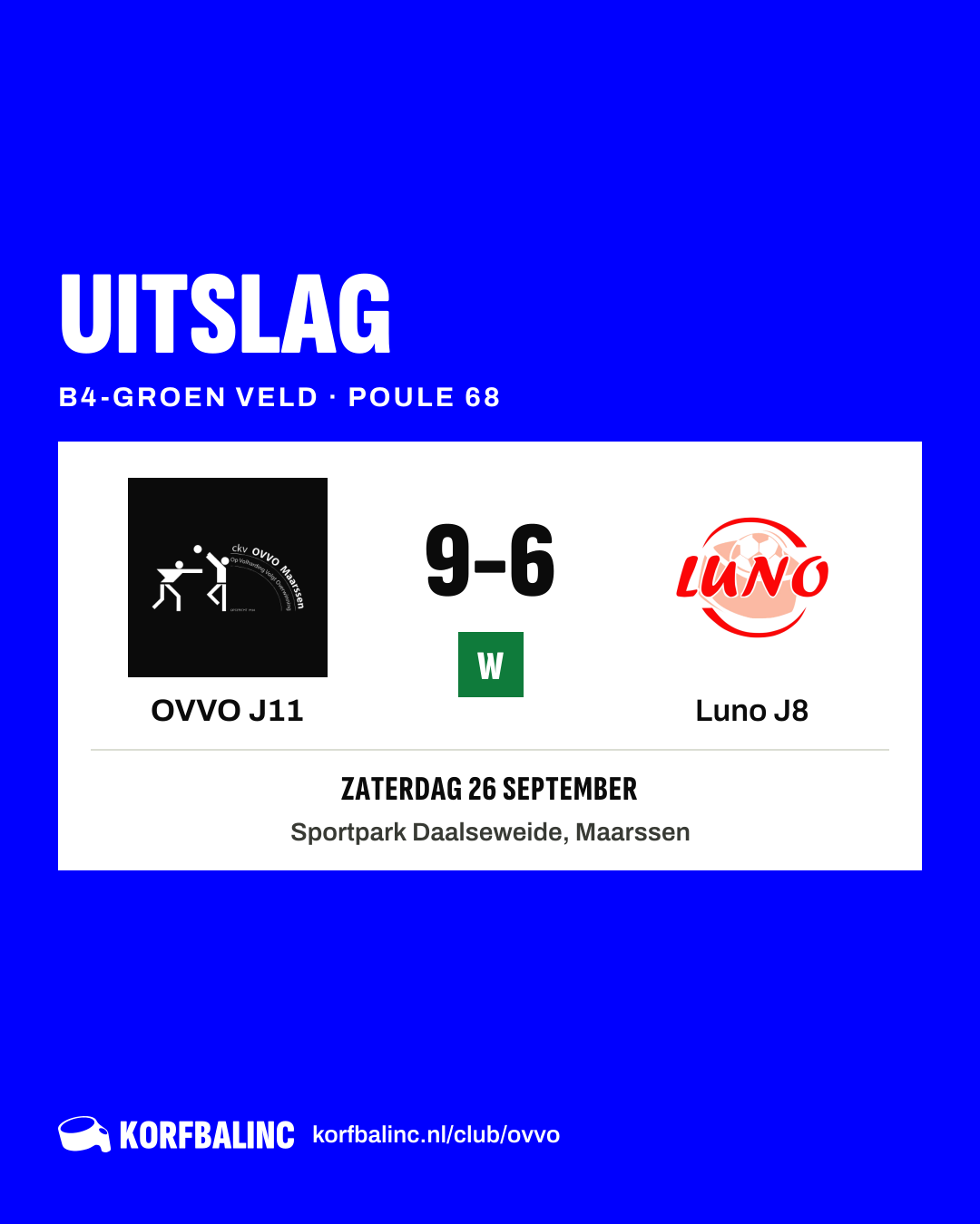 OVVO J11 - Luno J8