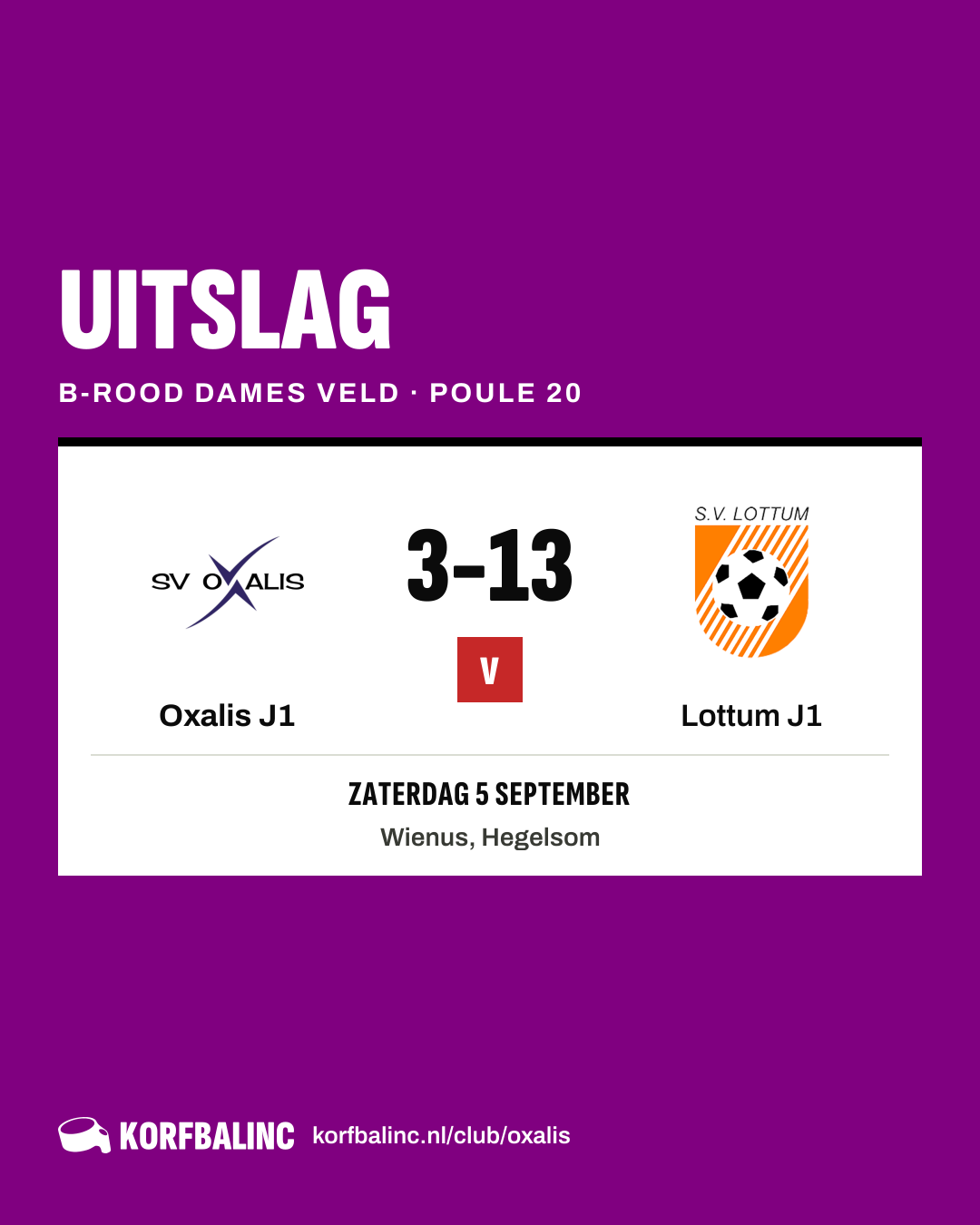 Oxalis J1 - Lottum J1