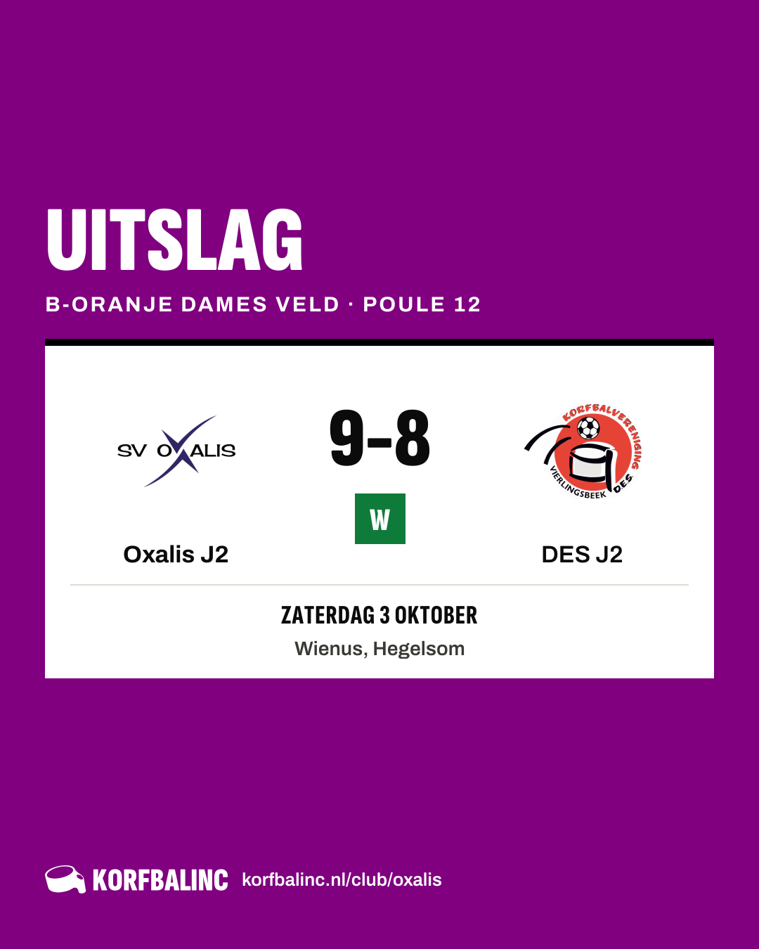 Oxalis J2 - DES J2