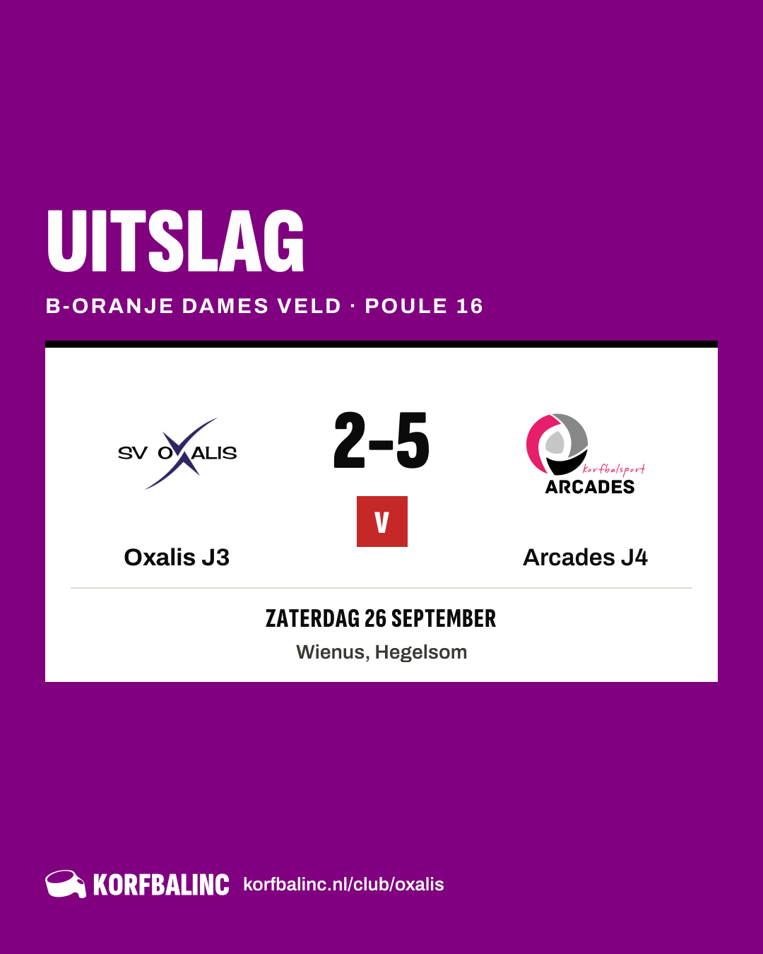 Oxalis J3 - Arcades J4