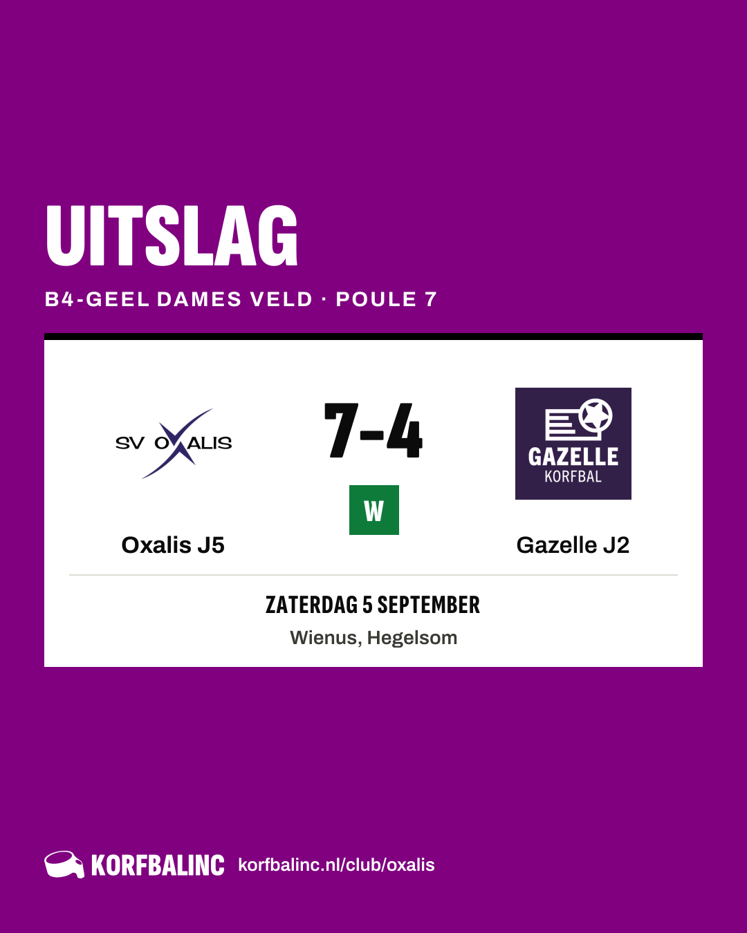 Oxalis J5 - Gazelle J2