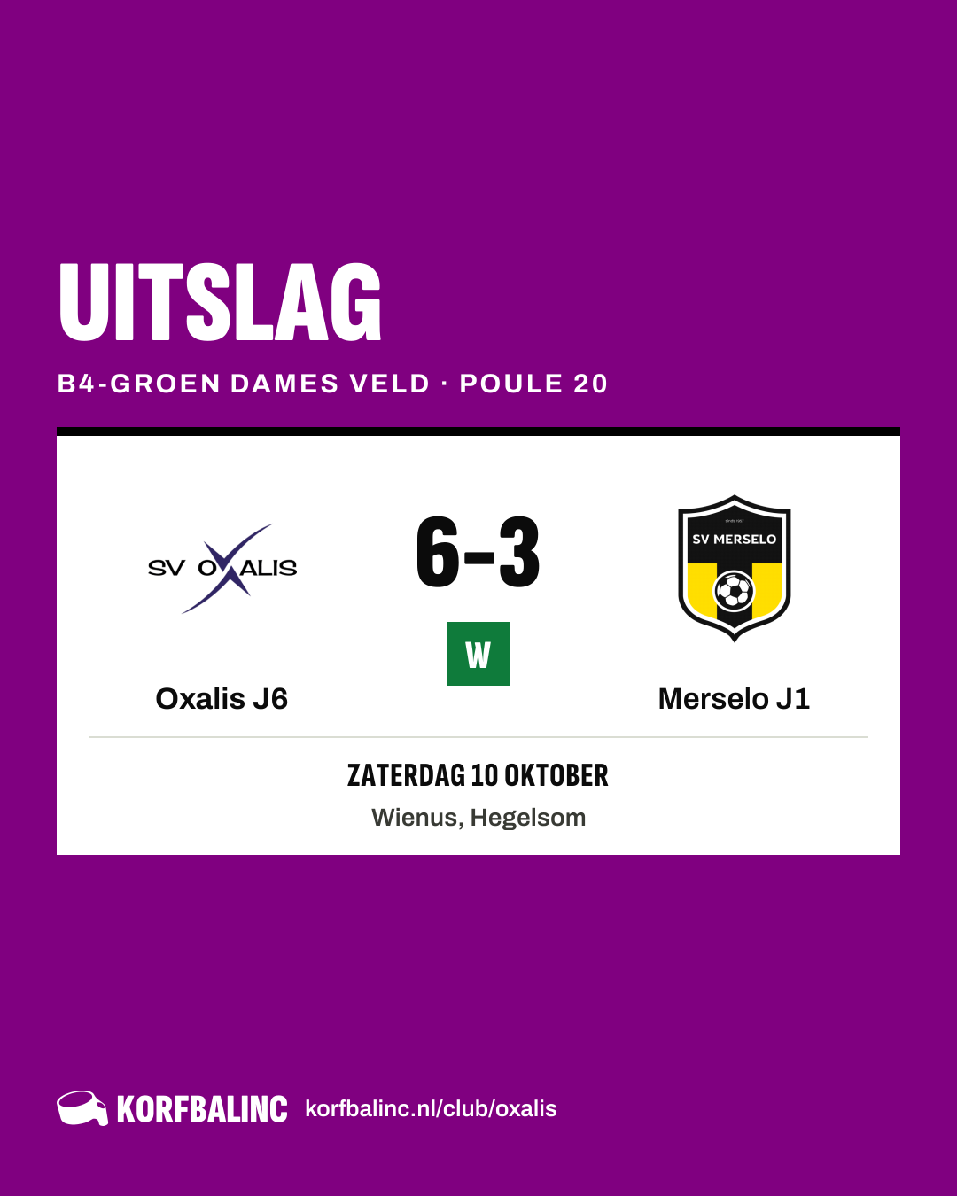Oxalis J6 - Merselo J1