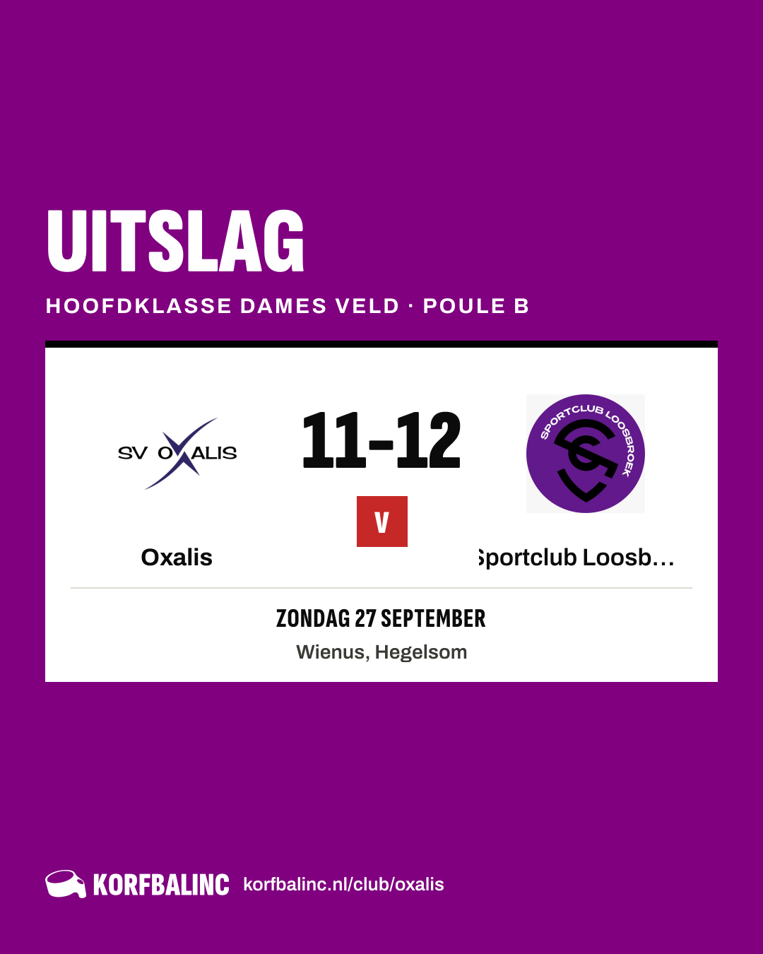 Oxalis - Sportclub Loosbroek
